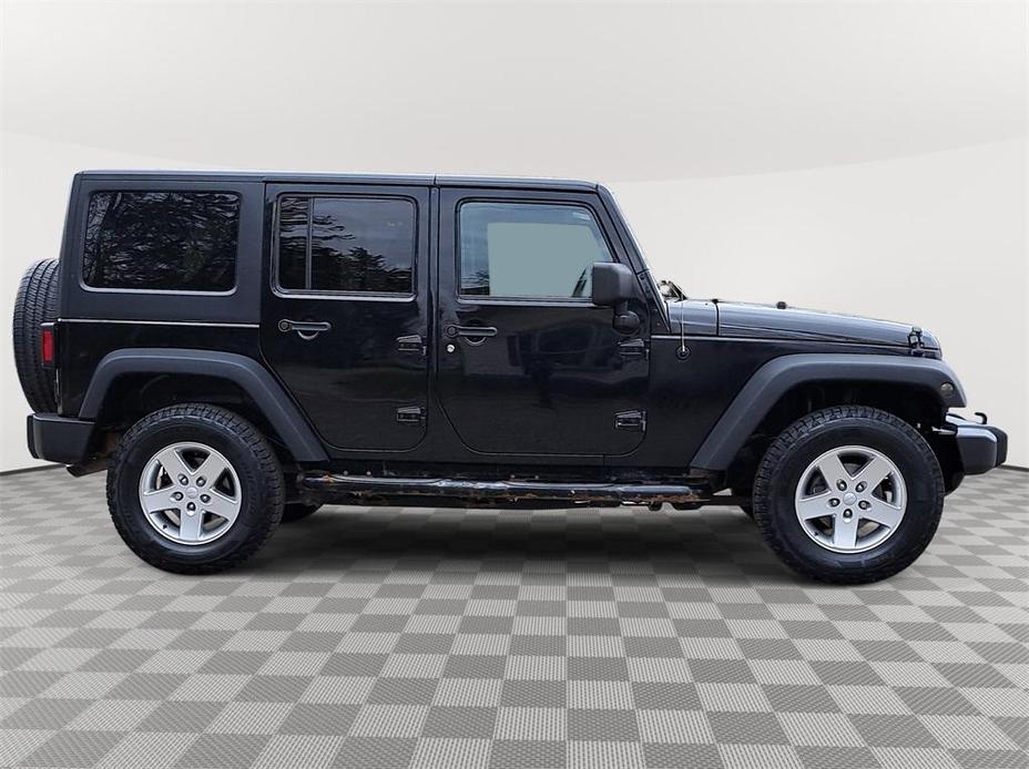 used 2014 Jeep Wrangler Unlimited car, priced at $14,444