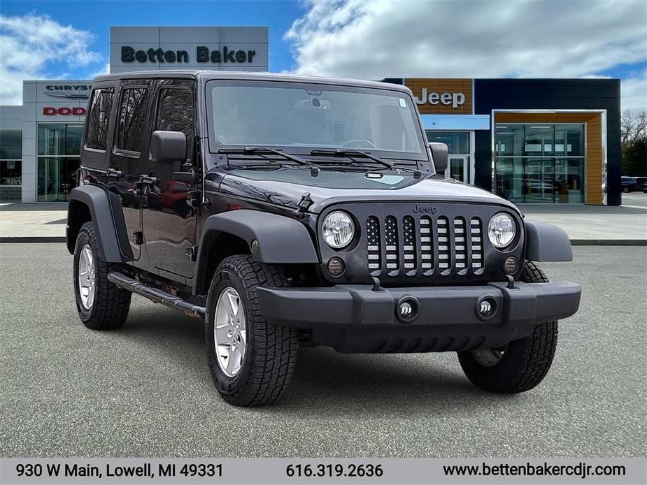 used 2014 Jeep Wrangler Unlimited car, priced at $14,444