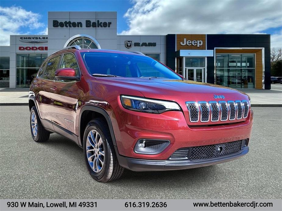 used 2021 Jeep Cherokee car, priced at $23,558