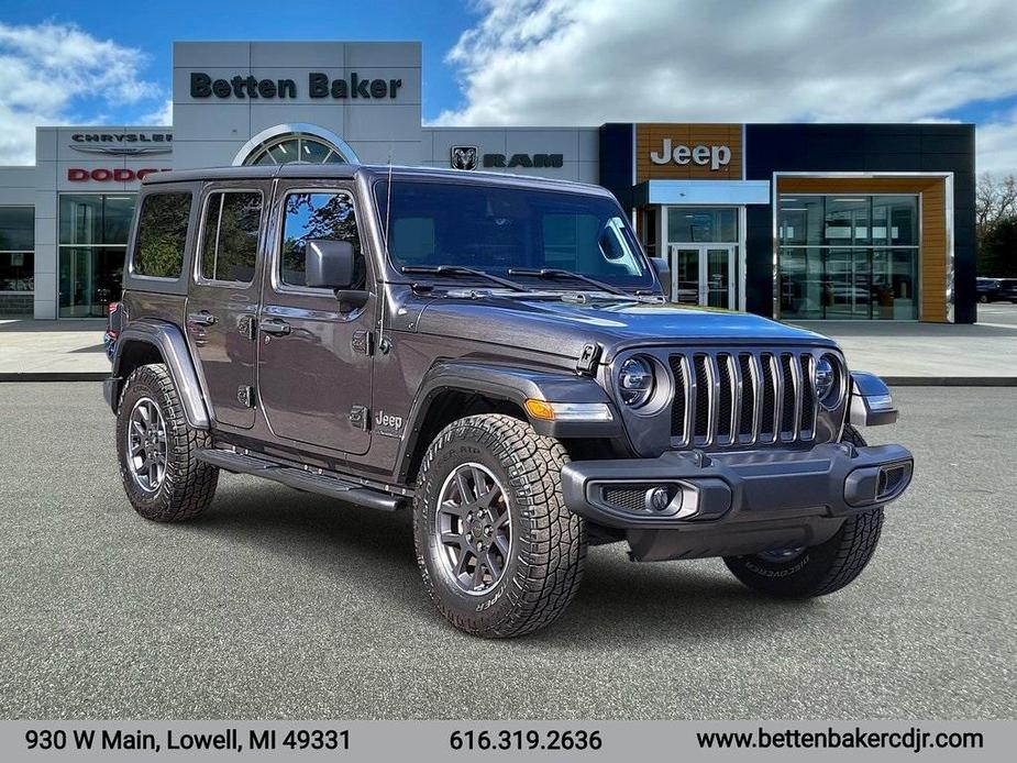 used 2021 Jeep Wrangler Unlimited car, priced at $30,428