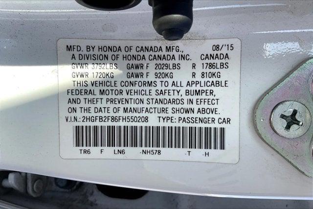 used 2015 Honda Civic car, priced at $15,995