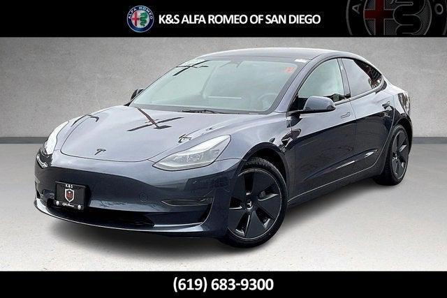 used 2023 Tesla Model 3 car, priced at $23,712