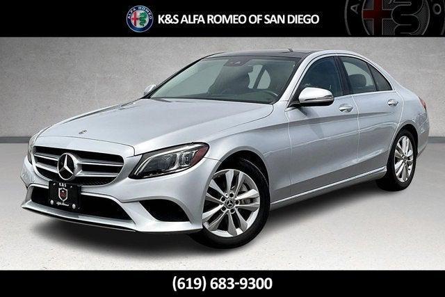 used 2021 Mercedes-Benz C-Class car, priced at $28,999