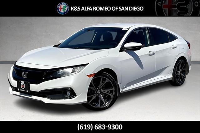 used 2019 Honda Civic car, priced at $19,999