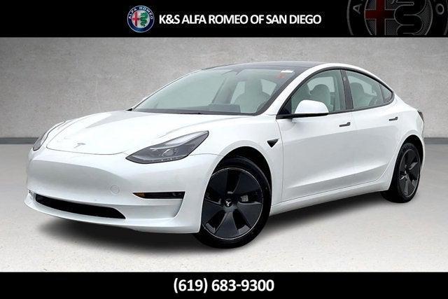 used 2022 Tesla Model 3 car, priced at $25,995