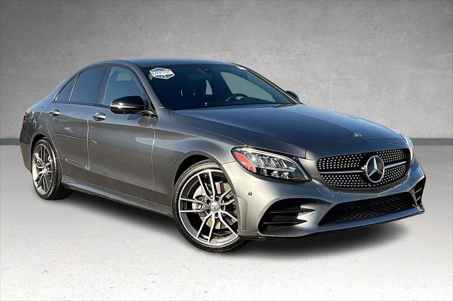 used 2021 Mercedes-Benz C-Class car, priced at $27,995