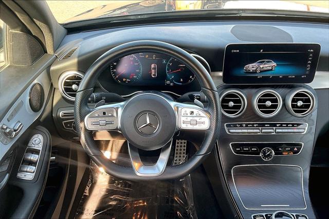 used 2021 Mercedes-Benz C-Class car, priced at $27,995