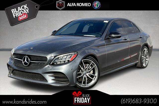 used 2021 Mercedes-Benz C-Class car, priced at $27,521