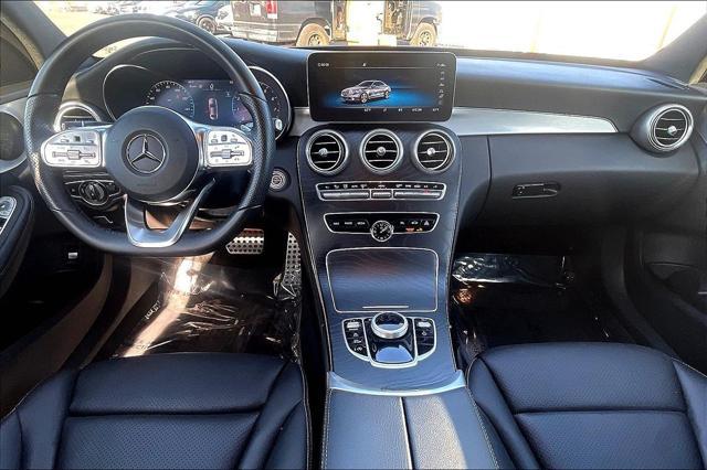 used 2021 Mercedes-Benz C-Class car, priced at $27,995