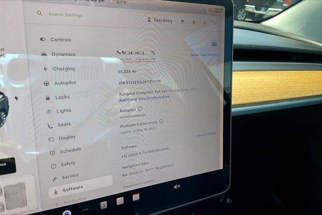 used 2019 Tesla Model 3 car, priced at $22,995