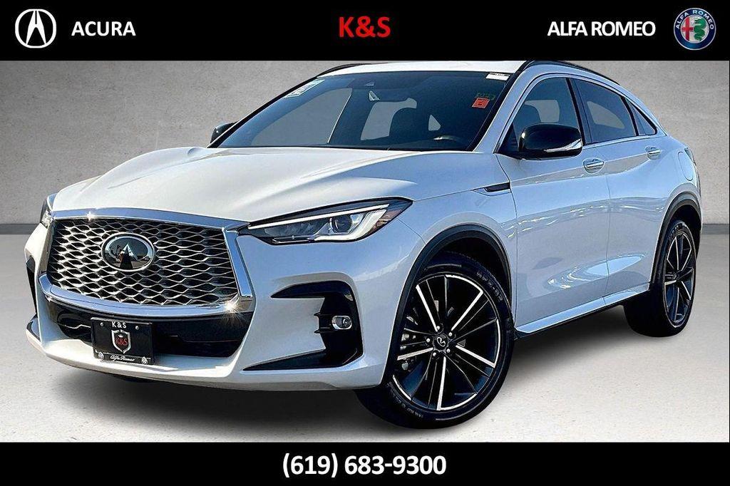 used 2024 INFINITI QX55 car, priced at $28,999