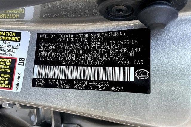 used 2020 Lexus ES 350 car
