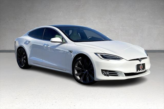 used 2021 Tesla Model S car, priced at $43,421