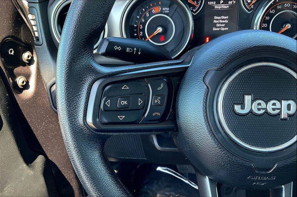 used 2018 Jeep Wrangler car, priced at $21,500