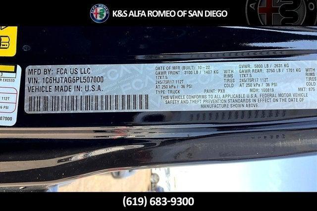used 2023 Jeep Gladiator car, priced at $30,888