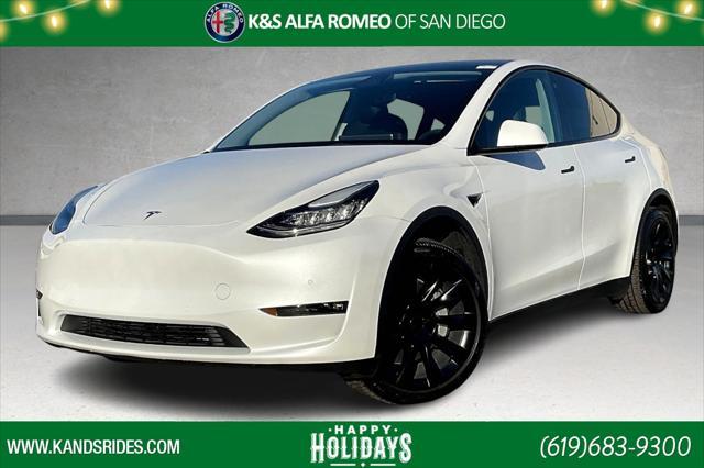 used 2021 Tesla Model Y car, priced at $30,500