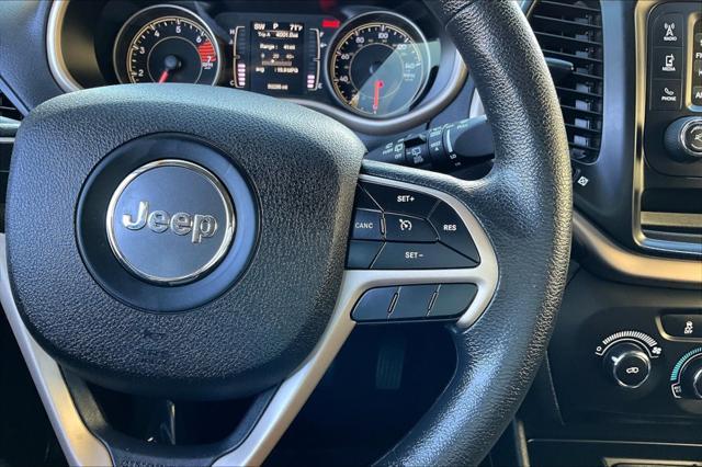 used 2018 Jeep Cherokee car, priced at $13,500