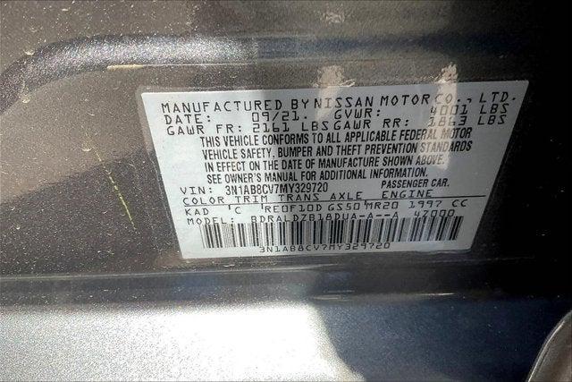 used 2021 Nissan Sentra car, priced at $18,777