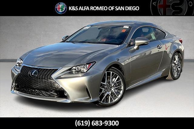 used 2018 Lexus RC 350 car, priced at $28,451