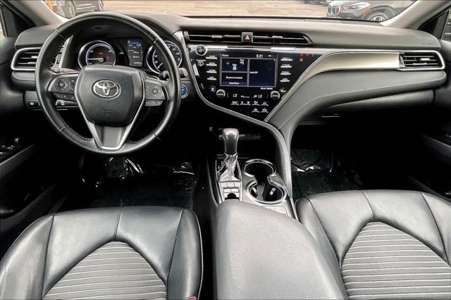 used 2019 Toyota Camry Hybrid car, priced at $22,621