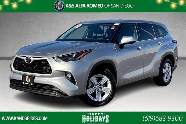 used 2024 Toyota Highlander car, priced at $33,888