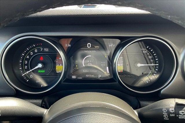 used 2023 Jeep Wrangler 4xe car, priced at $29,999