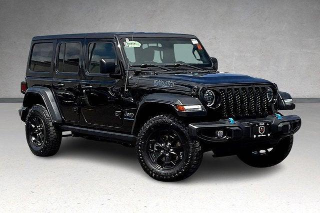 used 2023 Jeep Wrangler 4xe car, priced at $29,999