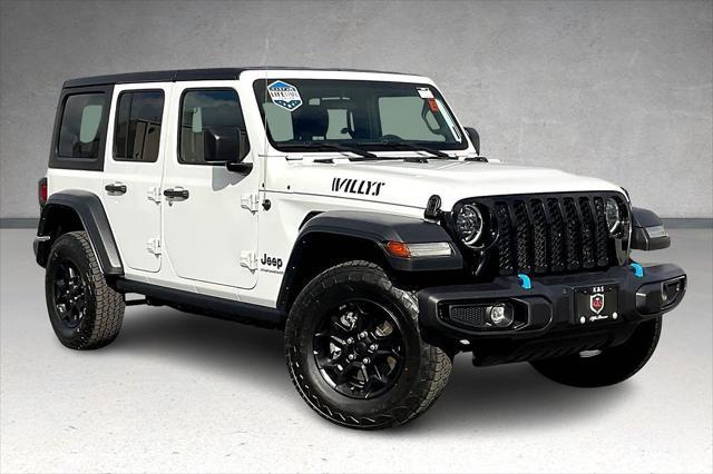 used 2023 Jeep Wrangler 4xe car, priced at $27,702