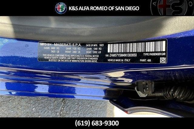 used 2022 Maserati Ghibli car, priced at $44,999