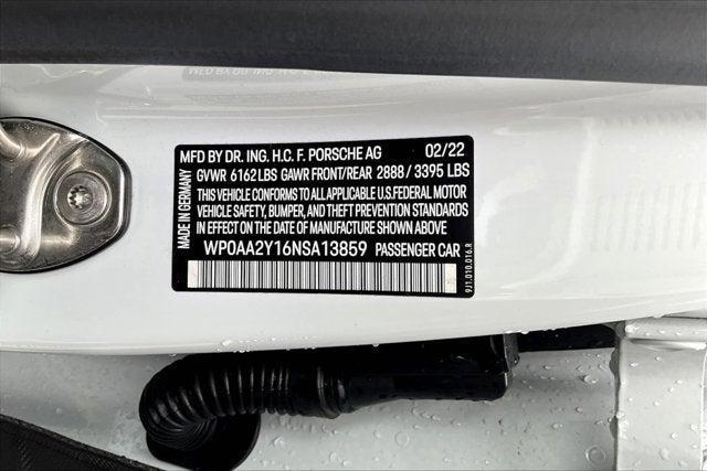 used 2022 Porsche Taycan car
