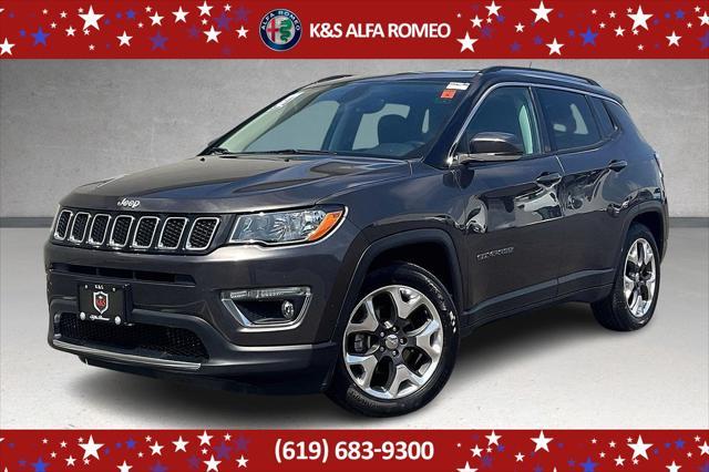 used 2019 Jeep Compass car, priced at $13,999