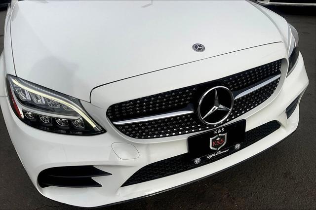 used 2020 Mercedes-Benz C-Class car, priced at $26,995