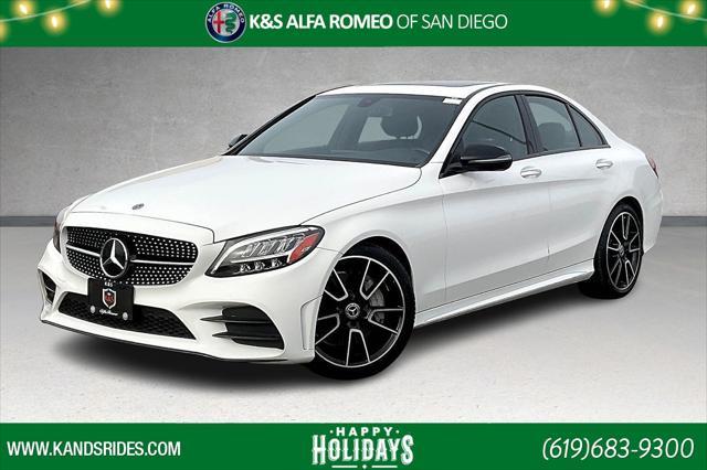 used 2020 Mercedes-Benz C-Class car, priced at $26,995