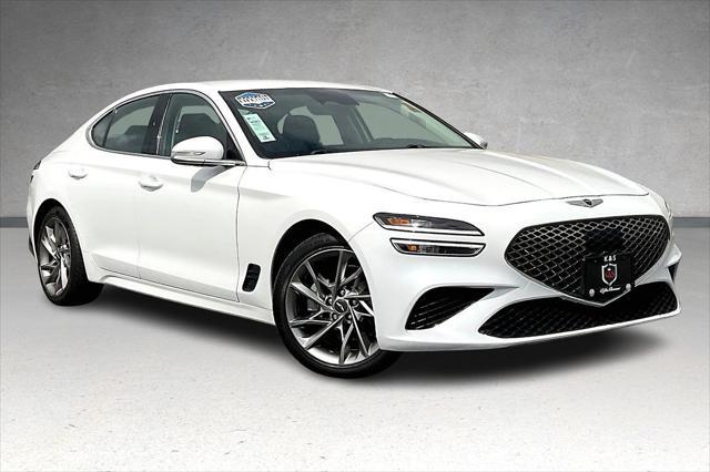 used 2022 Genesis G70 car, priced at $22,222