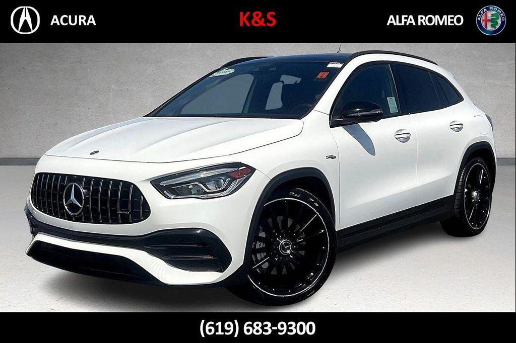 used 2021 Mercedes-Benz AMG GLA 35 car, priced at $31,612