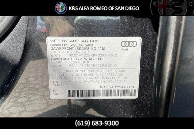 used 2016 Audi Q5 car, priced at $17,777