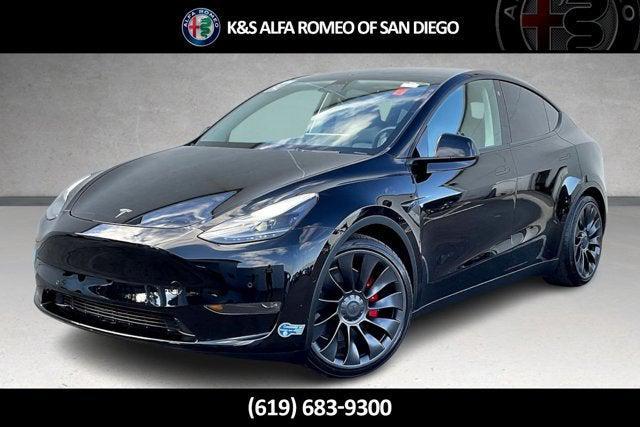 used 2022 Tesla Model Y car, priced at $31,612