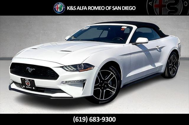 used 2021 Ford Mustang car, priced at $17,999