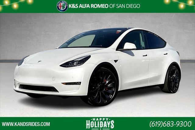 used 2023 Tesla Model Y car, priced at $33,991