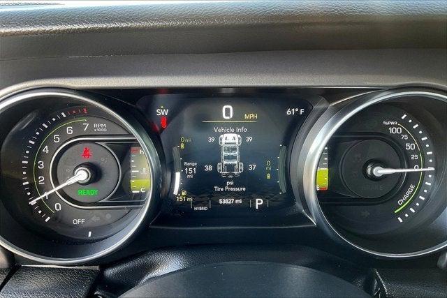 used 2023 Jeep Wrangler 4xe car, priced at $28,888