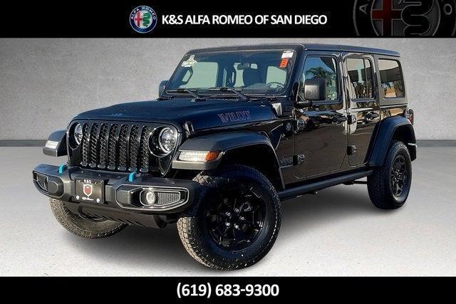 used 2023 Jeep Wrangler 4xe car, priced at $28,888