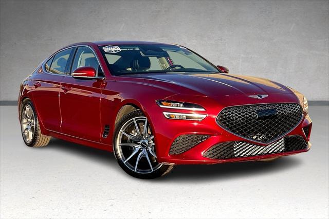 used 2022 Genesis G70 car, priced at $25,999