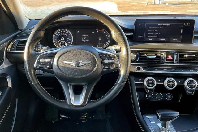 used 2022 Genesis G70 car, priced at $25,999