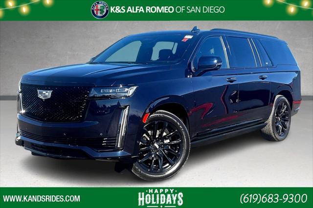 used 2023 Cadillac Escalade ESV car, priced at $78,201