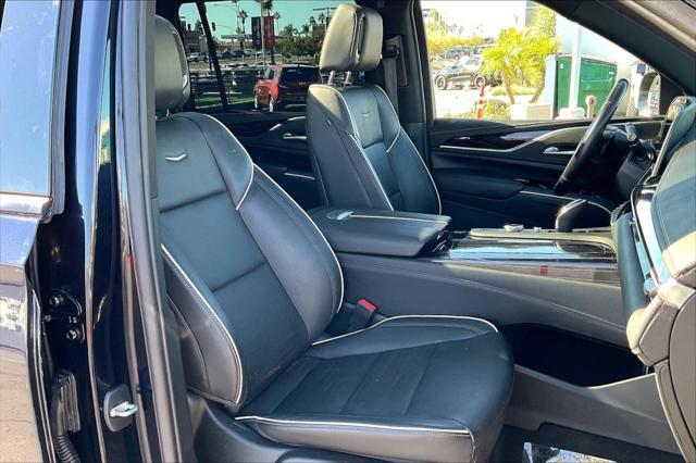 used 2023 Cadillac Escalade ESV car, priced at $78,201