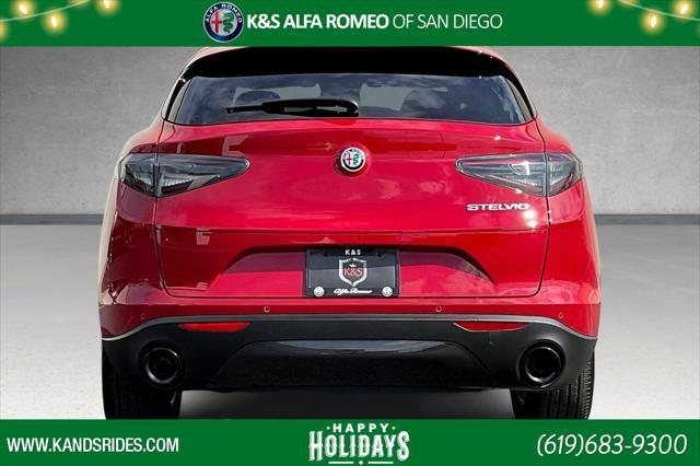 new 2024 Alfa Romeo Stelvio car, priced at $46,870