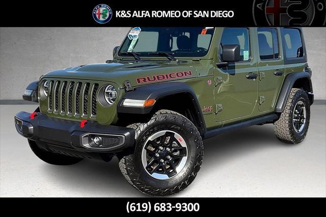 used 2021 Jeep Wrangler Unlimited car, priced at $35,621