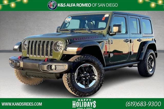 used 2021 Jeep Wrangler Unlimited car, priced at $35,999