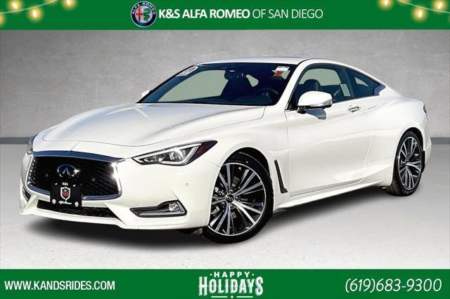 used 2021 INFINITI Q60 car, priced at $32,651