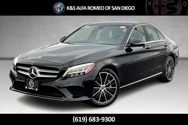 used 2021 Mercedes-Benz C-Class car, priced at $24,999